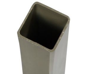 2.4m Olive grey Corner post 3" Durapost