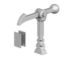 Gravity Catch to concrete in. Galv.