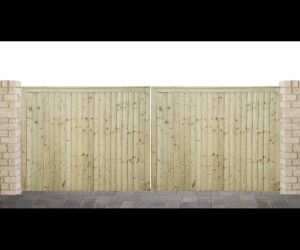 1.2m w x 1.4m h to 1.8m h COUNTRY (Gate Made to Order) Treated