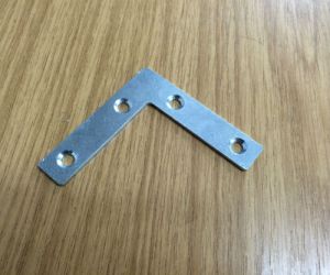 324 Corner Plate 75mm