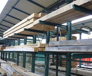 3.0m 200 x 200 Beam Oak