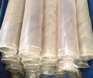 Rainbow Rabbit Spirals (clear) 18"