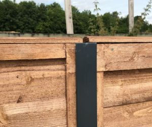 2.4m 54mm x 51mm DURAPOST GREY