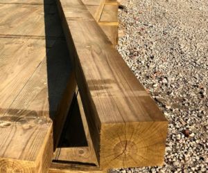 1.8m 100 x 125 Kiln Dried Pine Post