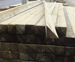 3.0m arris rail treated