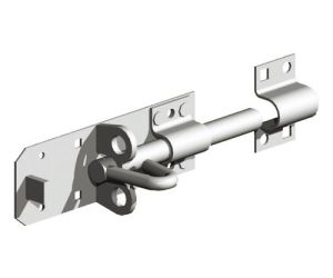 6" Brenton Bolt 1/2" Shoot Galv.Gate Mat