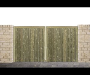 1.8m w x 1.4m h to 1.8m h TOWN (Gate Made to Order) Treated