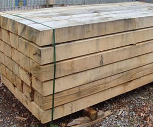 2.4m 130mm x 220mm New Oak Sleeper